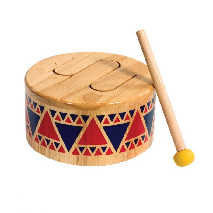 Primary Image of Solid Wooden Drum