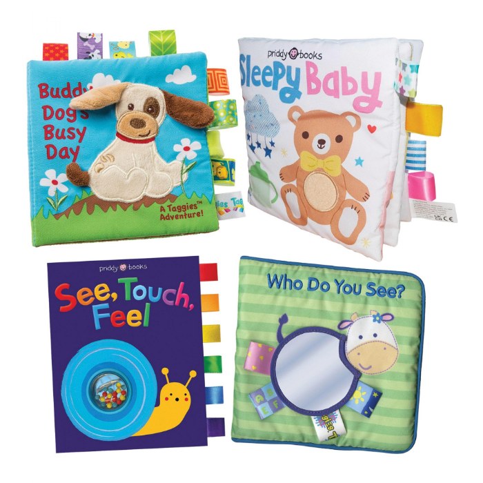 Primary Image of Peek-a-Boo Cloth Books - Set of 4
