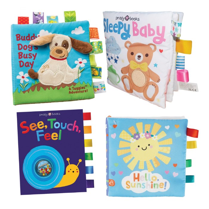 Primary Image of Peek-a-Boo Cloth Books - Set of 4