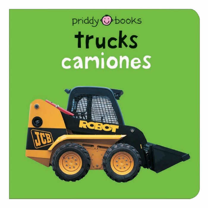 Primary Image of Trucks Bilingual Board Book