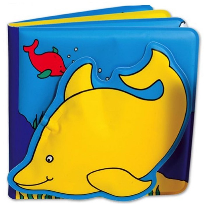 Alternate Image #1 of Ocean Animals Vinyl Books - Set of 4