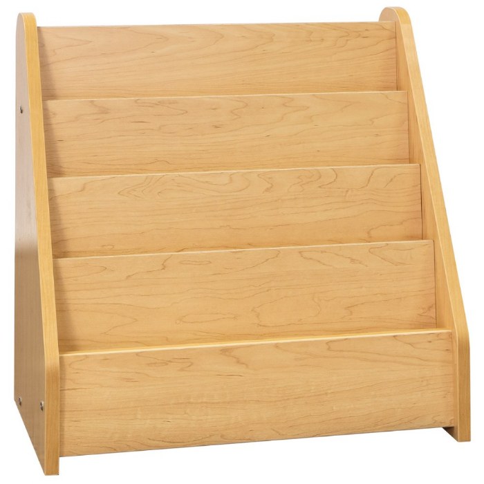 Primary Image of Toddler 4-Shelf Book Display - Natural