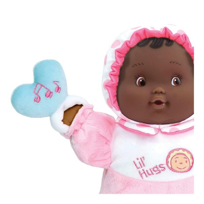 Alternate Image #1 of Lil' Hugs 12" Soft Body African-American Doll