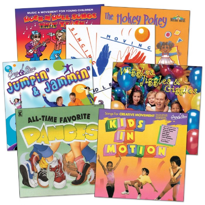 Primary Image of Music for Dance, Movement and Exercise CD Set - Set of 7