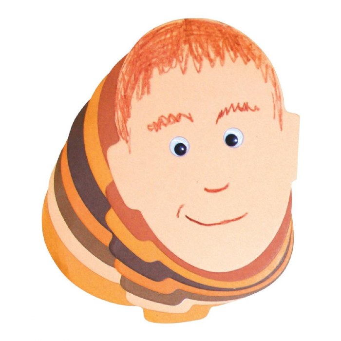 Alternate Image #1 of Multicultural People Paper Shapes