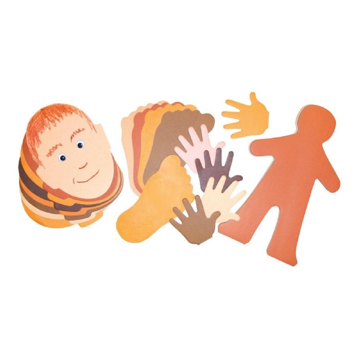 Primary Image of Multicultural People Paper Shapes