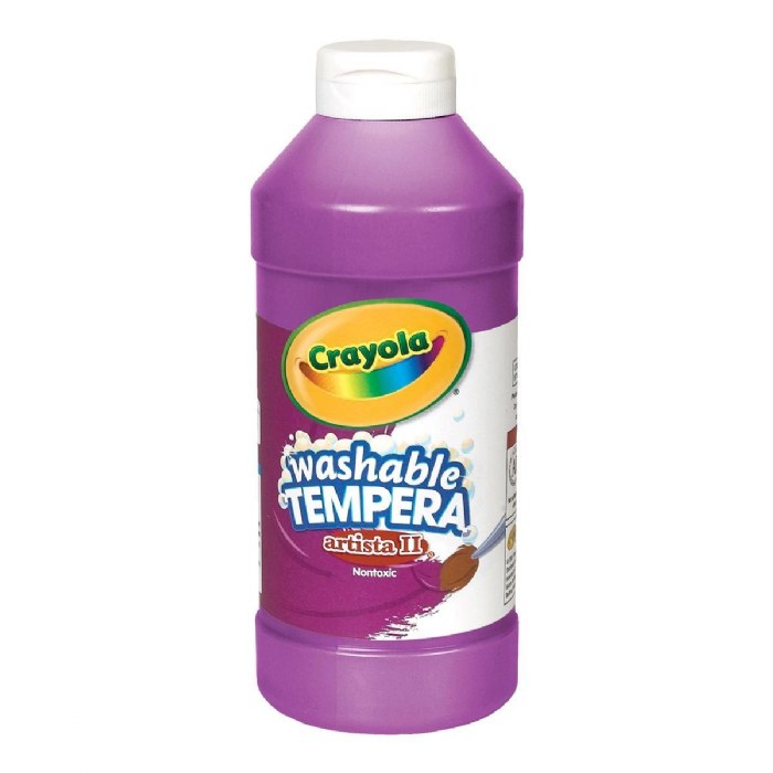Primary Image of Crayola&reg; Artista ll Washable Tempera Paint - Violet - 16 oz