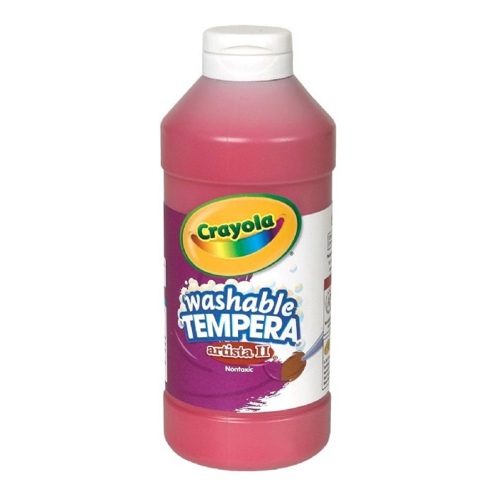Primary Image of Crayola&reg; Artista ll Washable Tempera Paint - Red - 16 oz