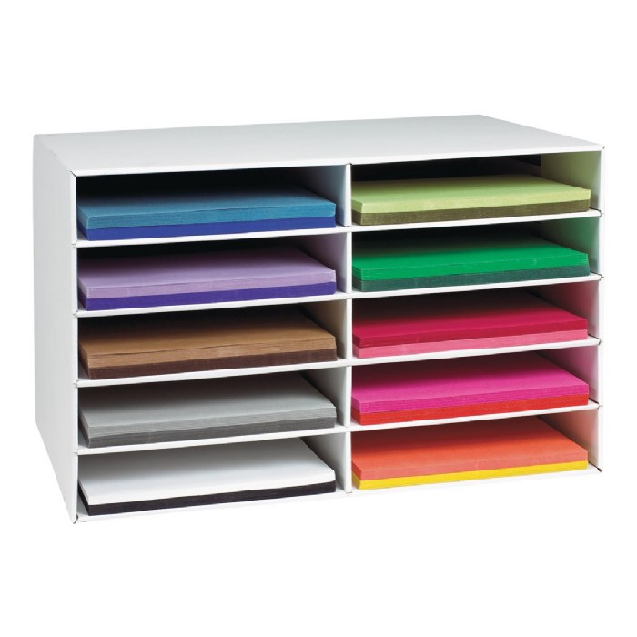 Primary Image of Construction Paper Storage for 12"x18" Paper
