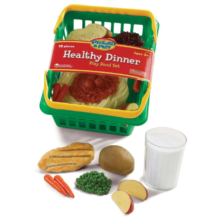 Alternate Image #1 of Healthy Meal Choices Play Food