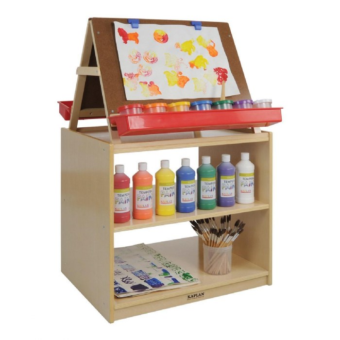 Alternate Image #1 of 2-Station Art Easel