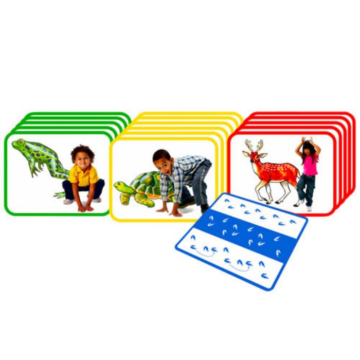 Alternate Image #1 of Body Poetry: Animal Action Cards