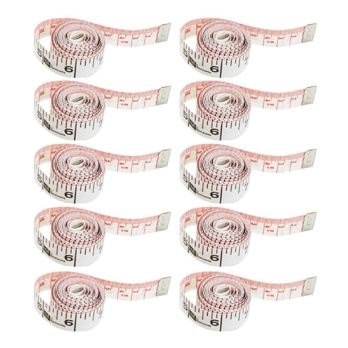 Primary Image of Fiberglass Measuring Tapes - Set of 10