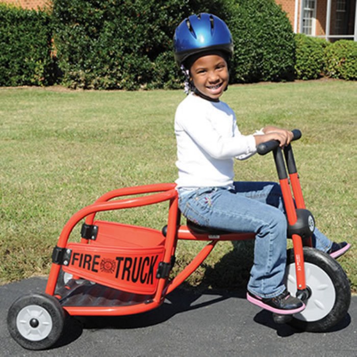 Alternate Image #1 of Red Fire Truck Themed Trike