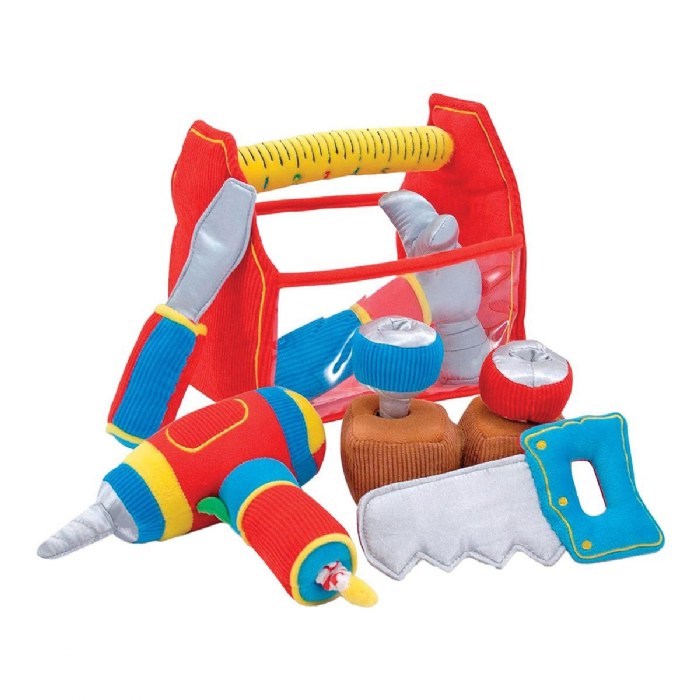 Primary Image of Fabric Fill and Spill Handy Work Toolbox - Set of 9