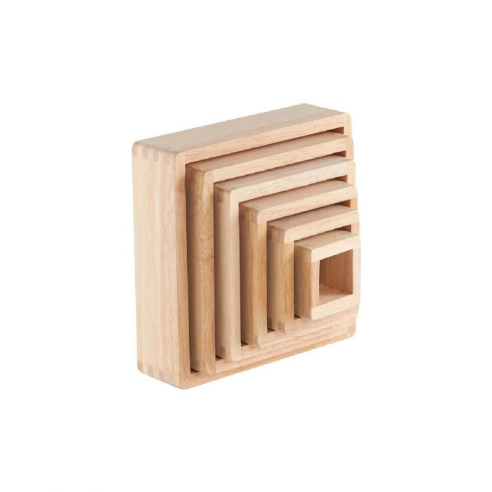 Alternate Image #1 of Transparent Stacking Tower - 6 Pieces