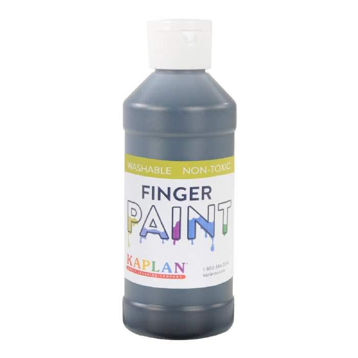 Primary Image of Kaplan 16 oz. Finger Paint - Black
