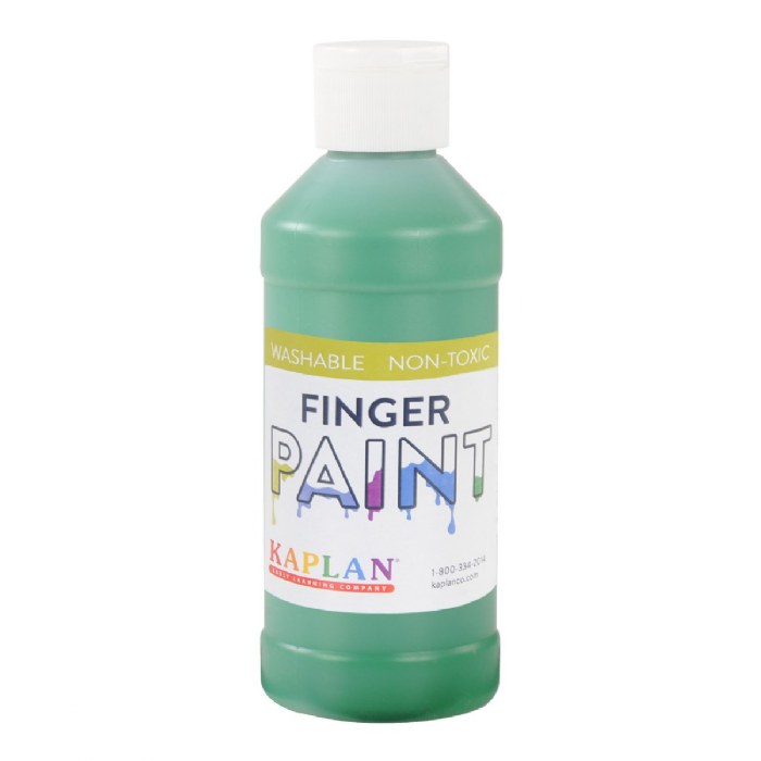 Primary Image of Kaplan 16 oz. Finger Paint - Green