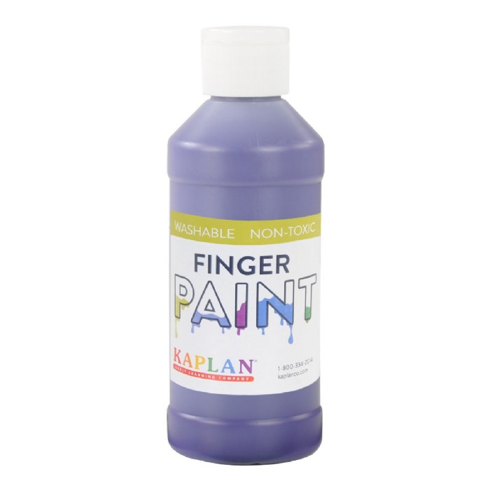 Primary Image of Kaplan 16 oz. Finger Paint - Purple