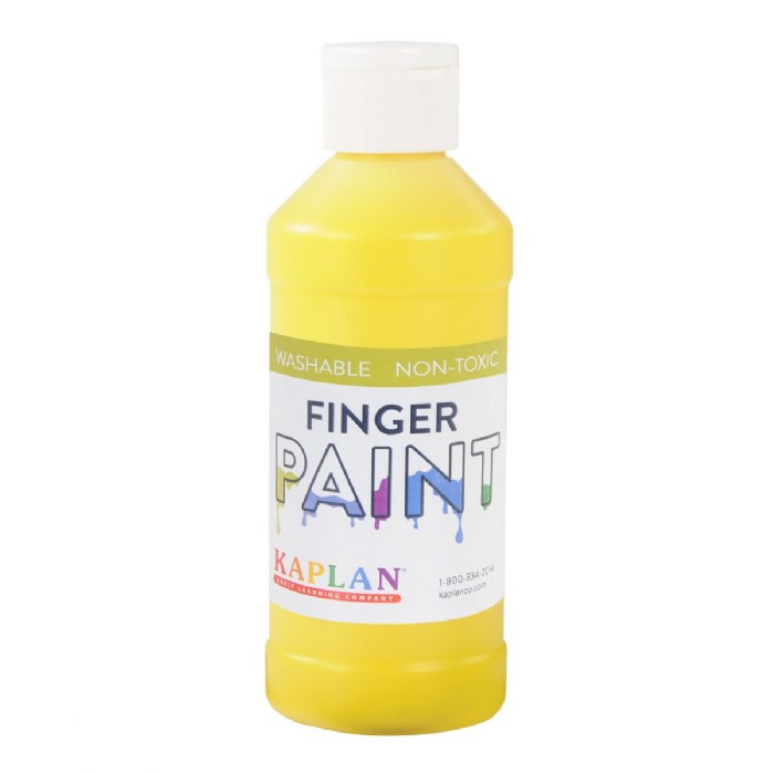 Primary Image of Kaplan 16 oz. Finger Paint - Yellow