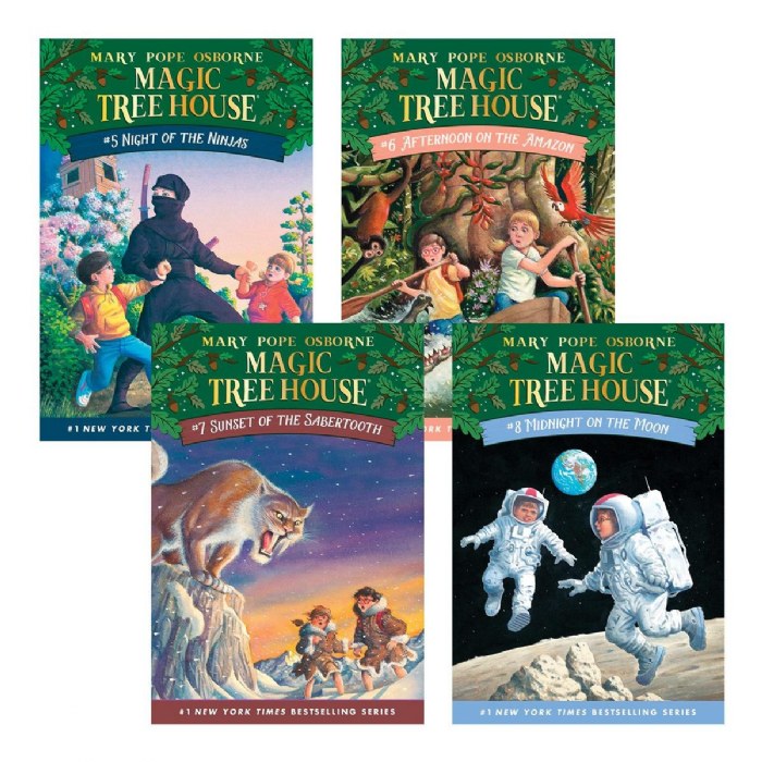 Alternate Image #1 of Magic Tree House Paperback Book Set 1 #1-8 Level M - Set of 8