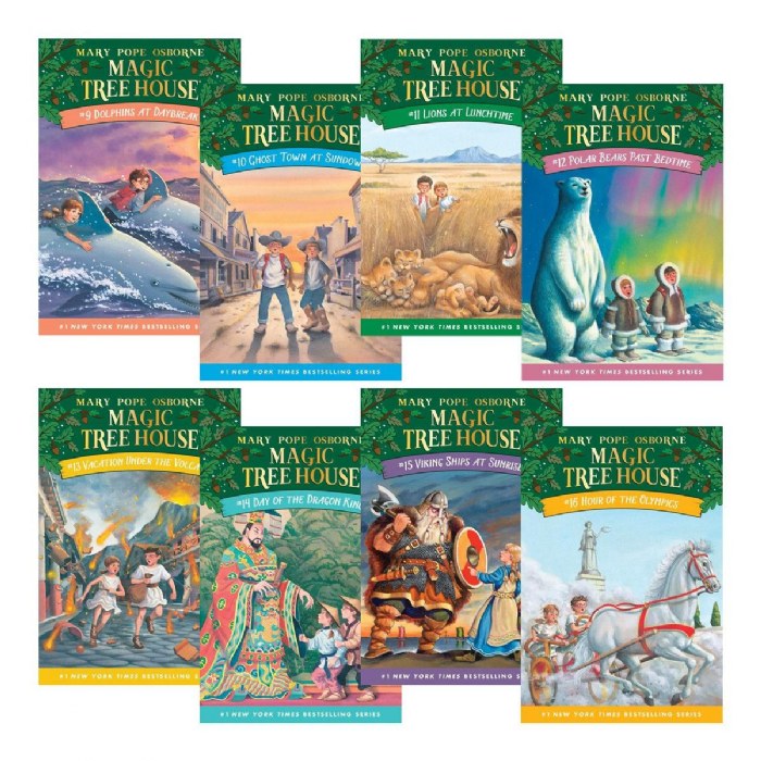 Primary Image of Magic Tree House Paperback Book Set 2 #9-16 Level M - Set of 8