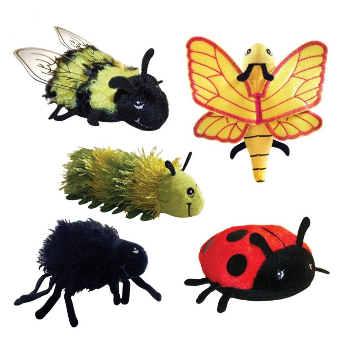 Primary Image of Mini Bugs Finger Puppets - Set of 5