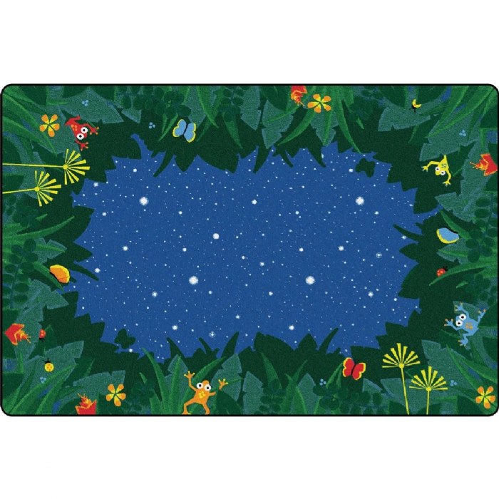 Primary Image of Peaceful Tropical Night Rug