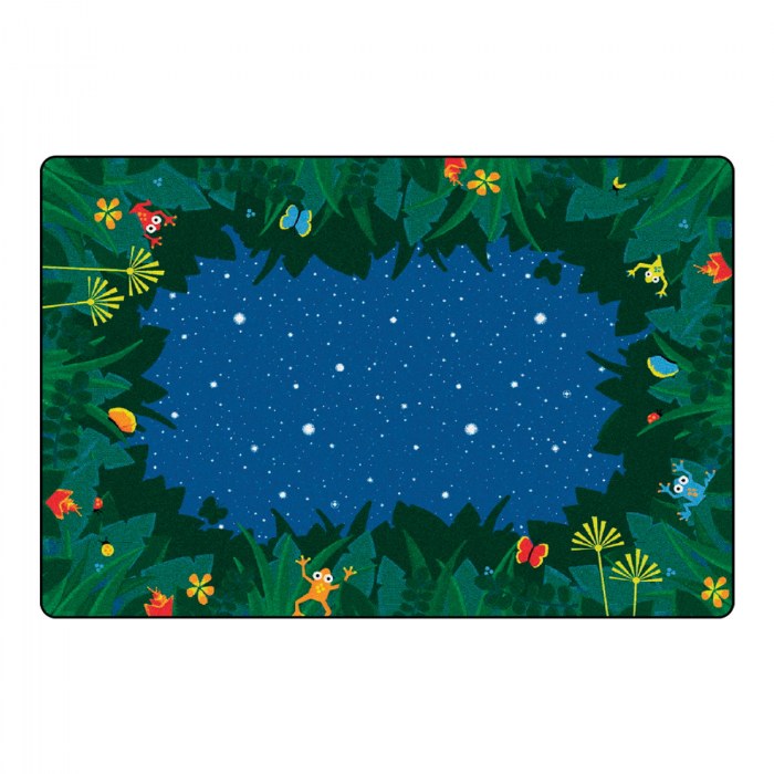 Primary Image of Peaceful Tropical Night Rug
