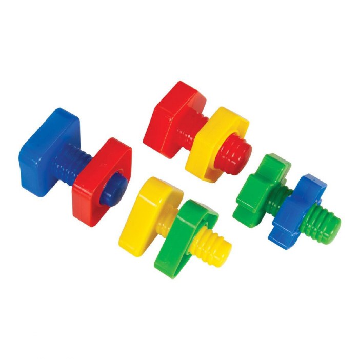 Alternate Image #1 of Nuts and Bolts - 72 Pieces