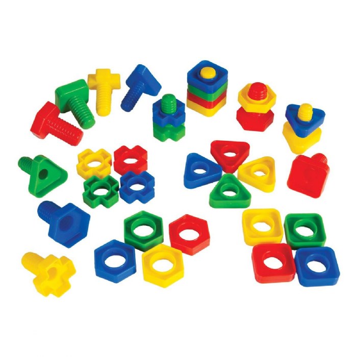 Primary Image of Nuts and Bolts - 72 Pieces