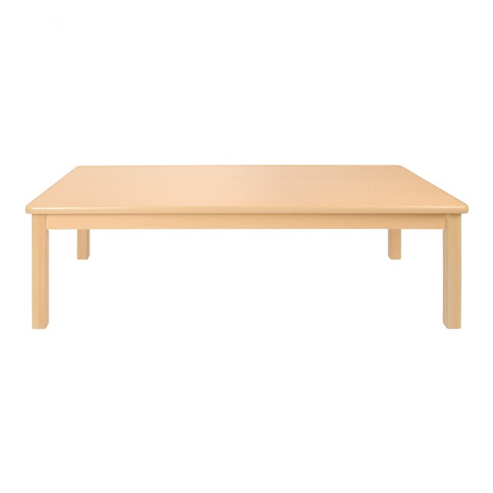 Alternate Image #1 of Carolina Laminate 24" x 48" Rectangle Table With 14" Legs - Seats 6