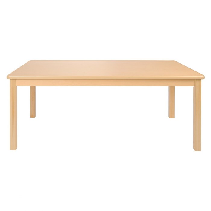 Alternate Image #1 of Carolina Laminate 24" x 48" Rectangle Table With 20" Legs - Seats 6