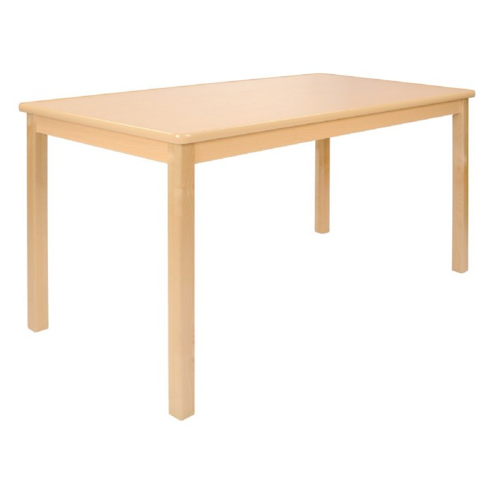 Primary Image of Carolina Laminate 24" x 48" Rectangle Table With 24" Legs - Seats 6