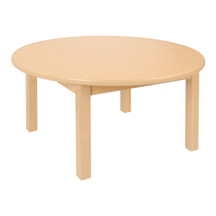 Primary Image of Carolina Laminate 30" Round Table With 14" Legs - Seats 4