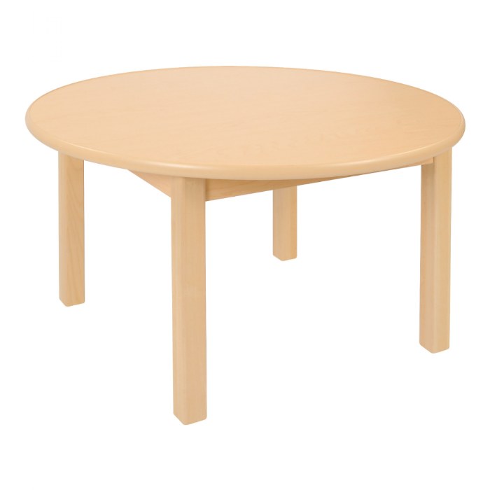 Primary Image of Carolina Laminate 30" Round Table With 16" Legs - Seats 4