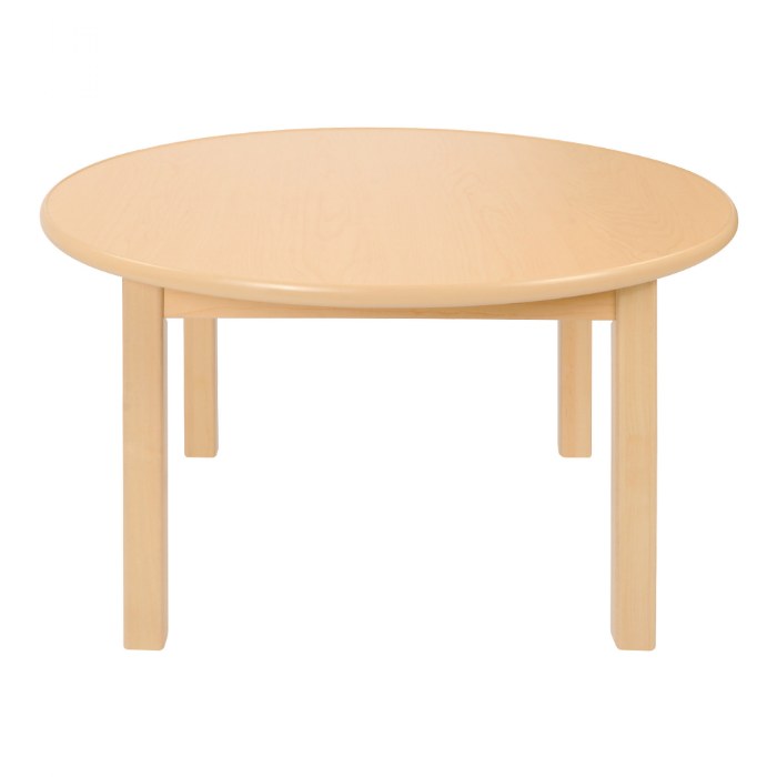 Alternate Image #1 of Carolina Laminate 30" Round Table With 16" Legs - Seats 4