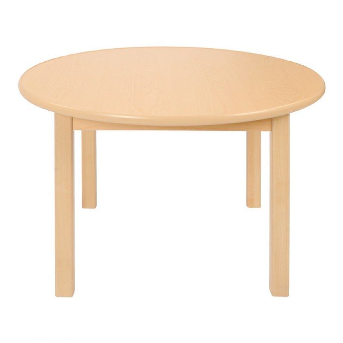 Alternate Image #1 of Carolina Laminate 30" Round Table With 18" Legs - Seats 4