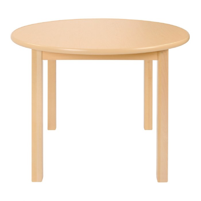 Alternate Image #1 of Carolina Laminate 30" Round Table With 22" Legs - Seats 4