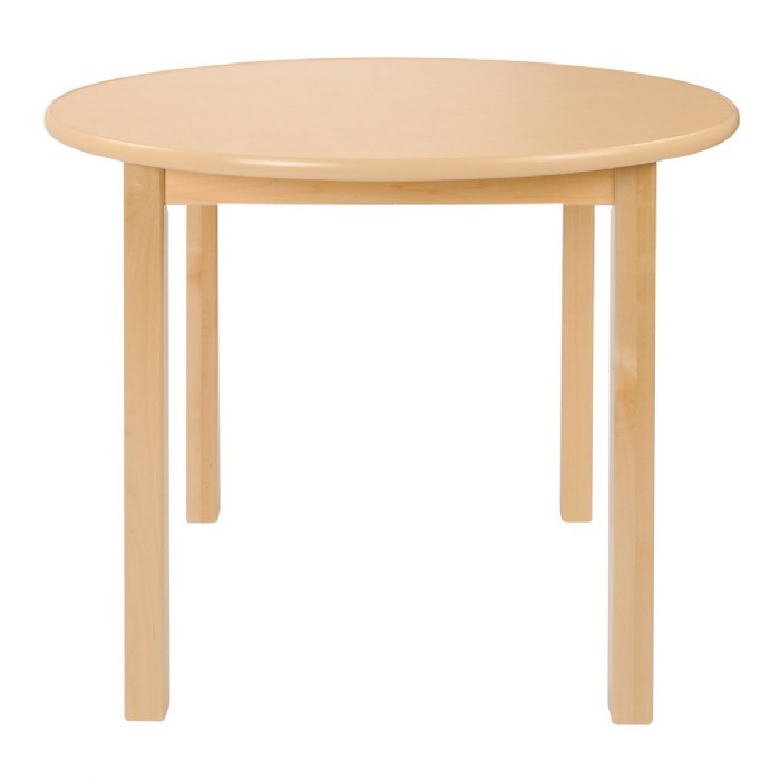 Alternate Image #1 of Carolina Laminate 30" Round Table With 24" Legs - Seats 4