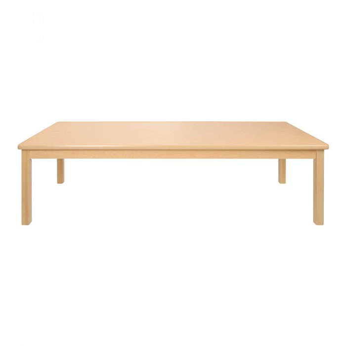 Alternate Image #1 of Carolina Laminate 24" x 60" Rectangle Table With 24" Legs