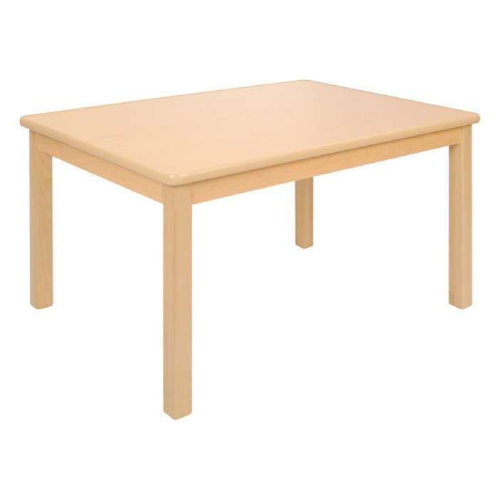 Primary Image of Carolina Laminate 24" x 36" Rectangle Table in Varied Heights - Seats 4