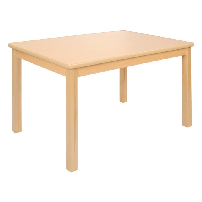 Primary Image of Carolina Laminate 24" x 36" Rectangle Table With 20" Legs - Seats 4