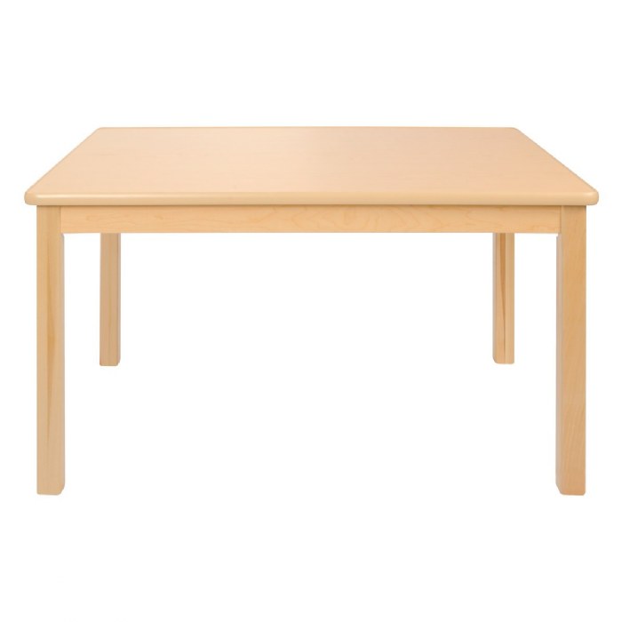 Alternate Image #1 of Carolina Laminate 24" x 36" Rectangle Table With 20" Legs - Seats 4