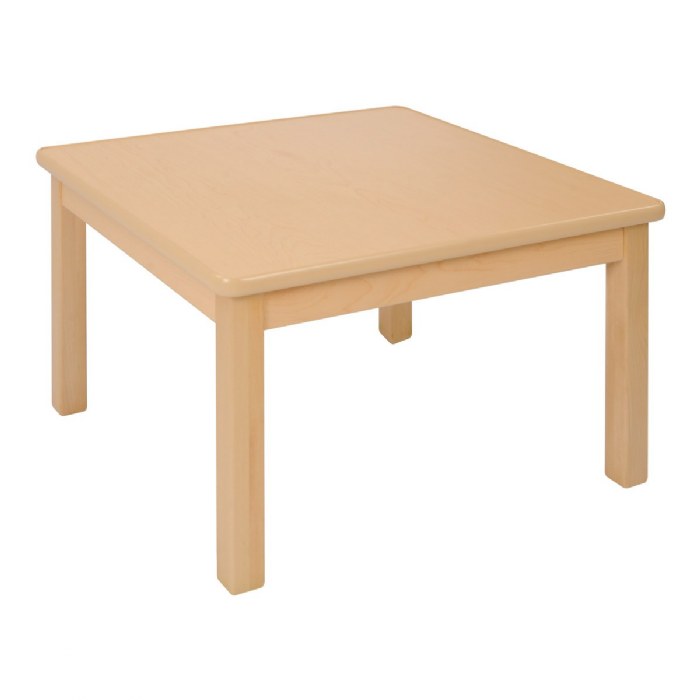 Primary Image of Carolina Laminate 24" x 24" Square Table With 14" Legs - Seats 4