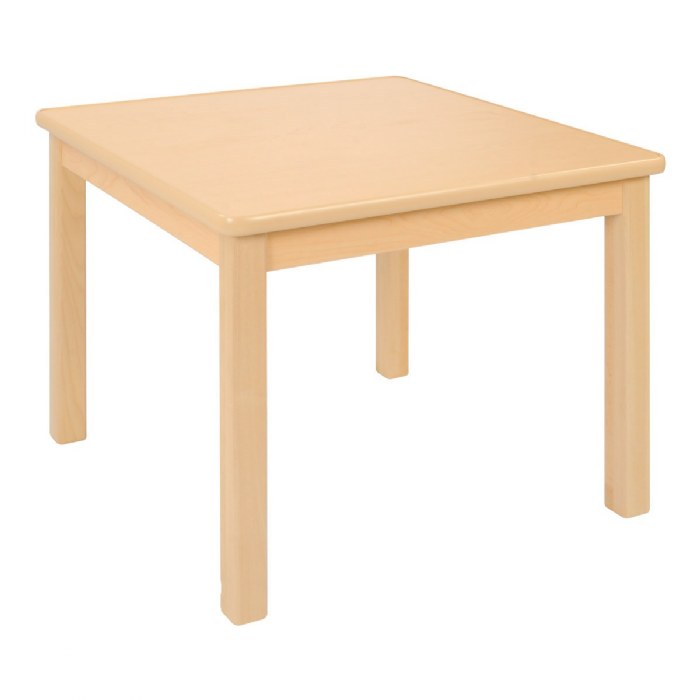 Primary Image of Carolina Laminate 24" x 24" Square Table With 18" Legs - Seats 4