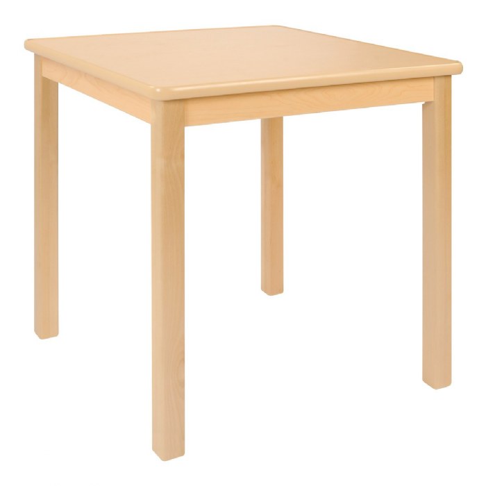 Primary Image of Carolina Laminate 24" x 24" Square Table With 24" Legs - Seats 4
