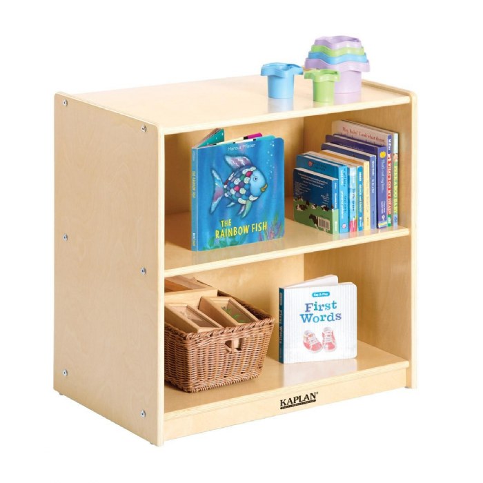 Alternate Image #1 of Carolina Mini Toddler Storage Unit - Solid Backing