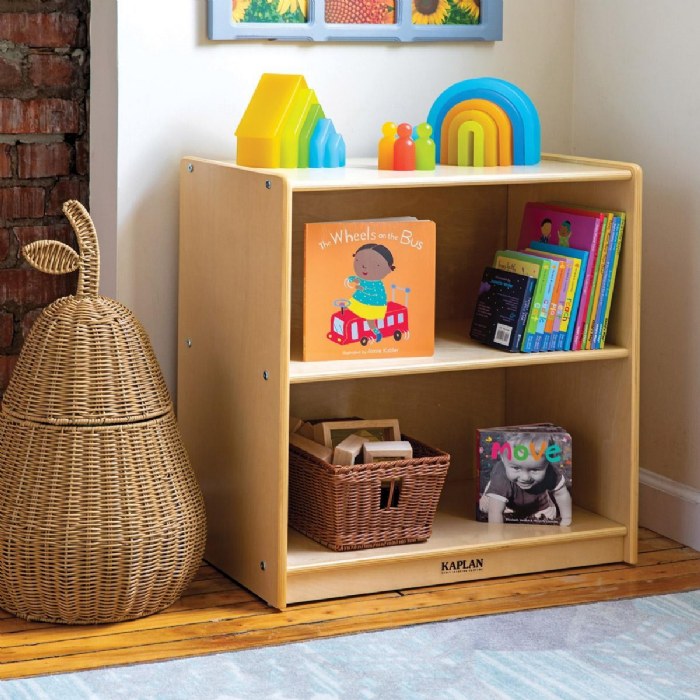 Alternate Image #1 of Carolina Mini Toddler Storage Unit - Solid Backing