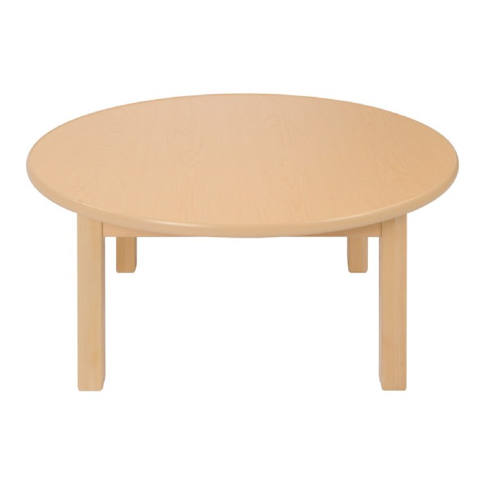 Alternate Image #1 of Carolina Birch 30" Round Table With 12" Legs, 6-15 mos - Seats 4
